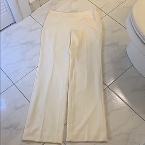 Winter white pants by WHBM Size 4.